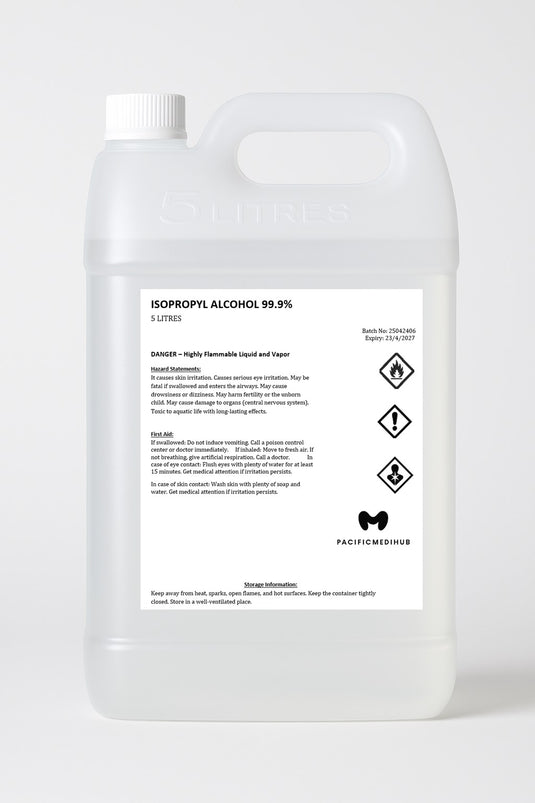 IPA - Isopropyl Alcohol 99.9% (5L)
