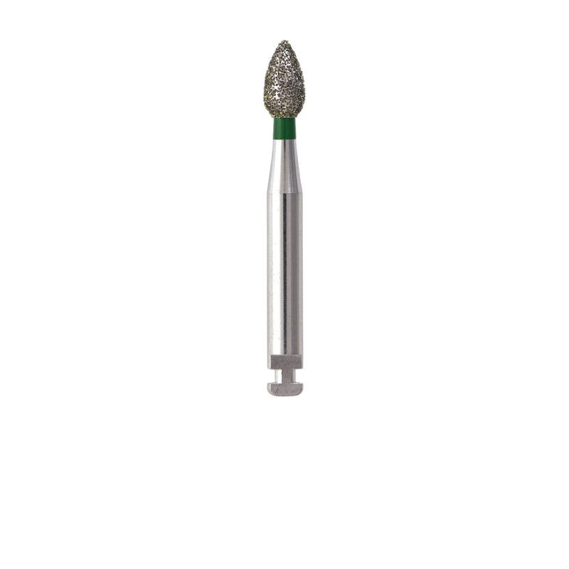 Load image into Gallery viewer, MANI FO-25CA Diamond Bur - Flame Ogival, Contra Angle
