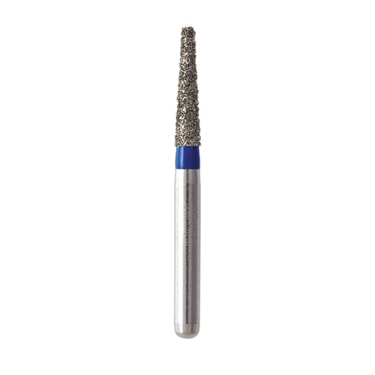 MANI TF-S21 Diamond Bur - Taper Flat End, Short Shank