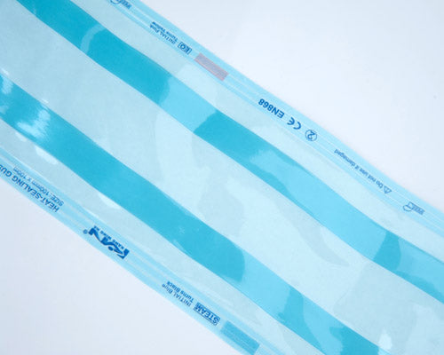 Heat-sealing Gusseted Sterilization Reel - Blue