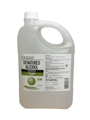 Denatured Alcohol Ethyl 95% Methyl 5% (4L) - ICM - NxGenz - sgmed.co