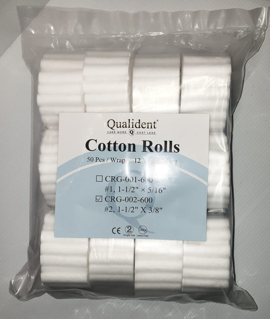 Cotton Rolls - Qualident - NxGenz - sgmed.co